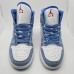 Air Jordan 1 Low AJ1 High Running Shoes-White/Nvay Blue-5179116