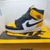 Air Jordan 1 Low AJ1 High Running Shoes-Yellow/Black-1254870