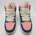 Air Jordan 1 Low AJ1 High Running Shoes-Pink/Green-7460421