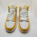 Air Jordan 1 Low AJ1 High Running Shoes-Yellow/White-3700673