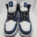 Air Jordan 1 Low AJ1 High Running Shoes-White/Nvay Blue-7209158