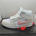 Air Jordan 1 Low AJ1 High Running Shoes-White/Grey-7542906