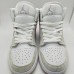 Air Jordan 1 Low AJ1 High Running Shoes-White/Grey-7542906