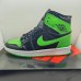 Air Jordan 1 Low AJ1 High Running Shoes-Black/Green-7899472