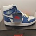 Air Jordan 1 Low AJ1 High Running Shoes-White/Blue-9490571