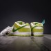 SB Dunk Low Running Shoes-Green/White-5456543