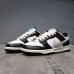 SB Dunk Low Running Shoes-Black/White-7810065