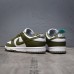 SB Dunk Low Running Shoes-Army Green/White-4698186