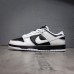 SB Dunk Low Running Shoes-Black/White-2120009