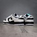 SB Dunk Low Running Shoes-Black/White-2120009