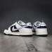 SB Dunk Low Running Shoes-White/Navy Blue-3517473