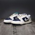 SB Dunk Low Running Shoes-White/Navy Blue-3517473