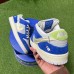 Fly Streetwear x SB Dunk Low Running Shoes-White/Blue-2113470