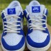 Fly Streetwear x SB Dunk Low Running Shoes-White/Blue-2113470