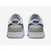 SB Dunk Low GS Running Shoes-Grey/Blue-4829270