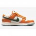 Florida A&M x SB Dunk Low Running Shoes-Orange/White-5643316