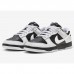 SB Dunk Low “Reverse Panda”Running Shoes-Black/White-8606799