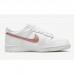 SB Dunk Low Running Shoes-White/Pink-4088892