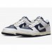 HUF x SB Dunk Low“NYC”Running Shoes-White/Navy Blue-841706