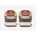 Crushed D.C. x SB Dunk Low Running Shoes-Brown/White-9206307