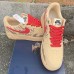 Air Force 1 AF1 Running Shoes-Brown/Red-4551034