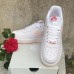 Air Force 1 AF1 Women Running Shoes-White/Pink-8299018