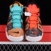 Air More Uptempo 96 QS Running Shoes-Brown/Orange-7968185