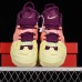 Air More Uptempo 96 QS Women Running Shoes-Wine Red/Khkai-7886901