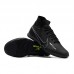 Vapor 15 Academy IC High Soccer Shoes-All Black-3554624