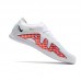 Air Zoom Mercurial Vapor XV Elite IC Soccer Shoes-White/Red-5043714