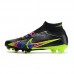 Air Zoom Mercurial Superfly IX Elite FG HIGH Soccer Shoes-Black/Green-9290292