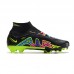 Air Zoom Mercurial Superfly IX Elite FG HIGH Soccer Shoes-Black/Green-9290292