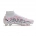 Air Zoom Mercurial Superfly IX Elite FG HIGH Soccer Shoes-White/Red-6268083