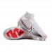 Air Zoom Mercurial Superfly IX Elite FG HIGH Soccer Shoes-White/Red-6268083