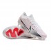 Air Zoom Mercurial Superfly IX Elite FG Soccer Shoes-White/Red-5915909