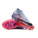 Air Zoom Mercurial Vapor XV Elite FG HIGH Soccer Shoes-Gray/Red-1728917