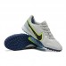 Tiempo Legend 9 TF Soccer Shoes-Gray/Green-9391124