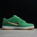 SB Dunk Low Running Shoes-Green/Gold-3247822