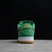 SB Dunk Low Running Shoes-Green/Gold-3247822