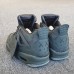 Air Jordan 4 AJ4 High Running Shoes-Green/Black-6033411