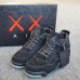 Air Jordan 4 AJ4 High Running Shoes-All Black-7659990