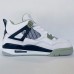 Air Jordan 4 AJ4 High Running Shoes-White/Light Green-5704857