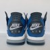 Air Jordan 4 AJ4 High Running Shoes-Navy Blue/Gray-8279982