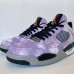 Air Jordan 4 AJ4 High Running Shoes-Purple/Gray-5486523