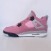 Air Jordan 4 AJ4 High Women Running Shoes-Pink/Gray-4059026