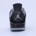 L*V Air Jordan 4 AJ4 High Running Shoes-Black/Gray-4772287