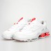 Air Max SHOX TL/SKEPTA Running Shoes-White/Red-2713210