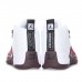 Air Jordan 12 AJ12 High Basketball Shoes-White/Wine Red-2486377