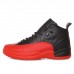 Air Jordan 12 AJ12 High Basketball Shoes-Black/Red-2286990