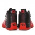 Air Jordan 12 AJ12 High Basketball Shoes-Black/Red-2286990